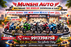 This Image Show Multibrand Two Wheeler Pramotion